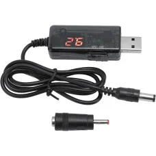 Кабель питания для роутера USB-DC AND 5765, преобразователь 9V/12V с дисплеем для Wi-Fi роутера, ONU и модема